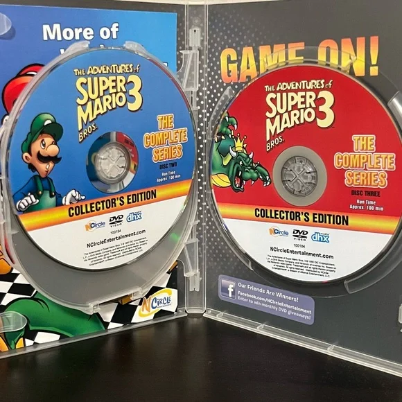 The Adventures of Super Mario Bros The Complete Series DVDs